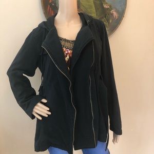 LA Kitty Black Jacket Sz XL